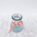 Color transparent glass vase
